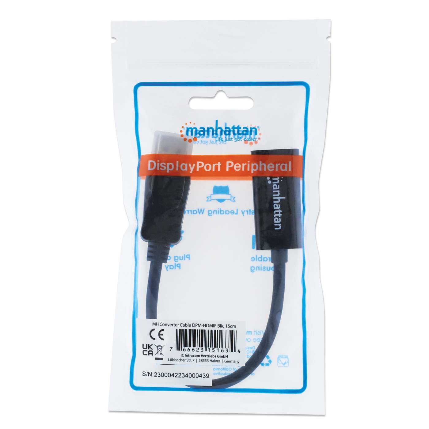Adaptador Pasivo DisplayPort a HDMI Packaging Image 2
