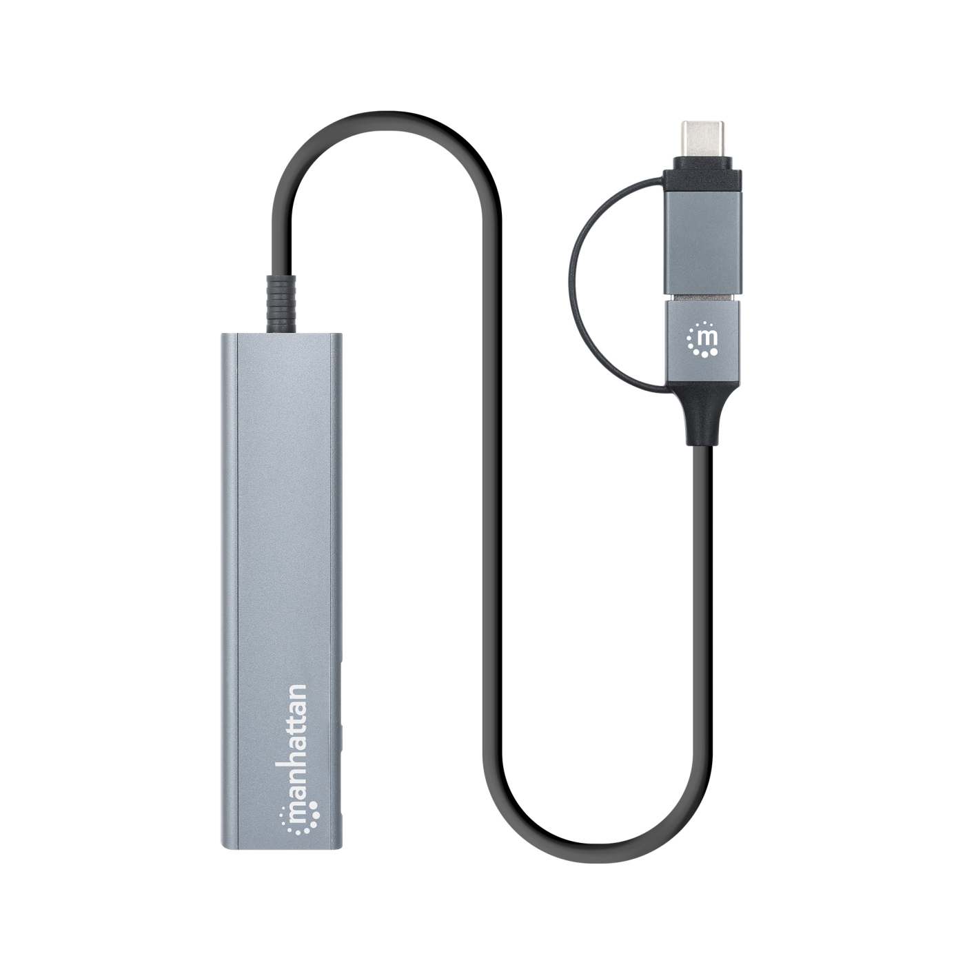 Hub de 4 puertos USB 3.2, 2 USB-A y 2 USB-C, conector adaptable de USB-A a USB-C Image 5