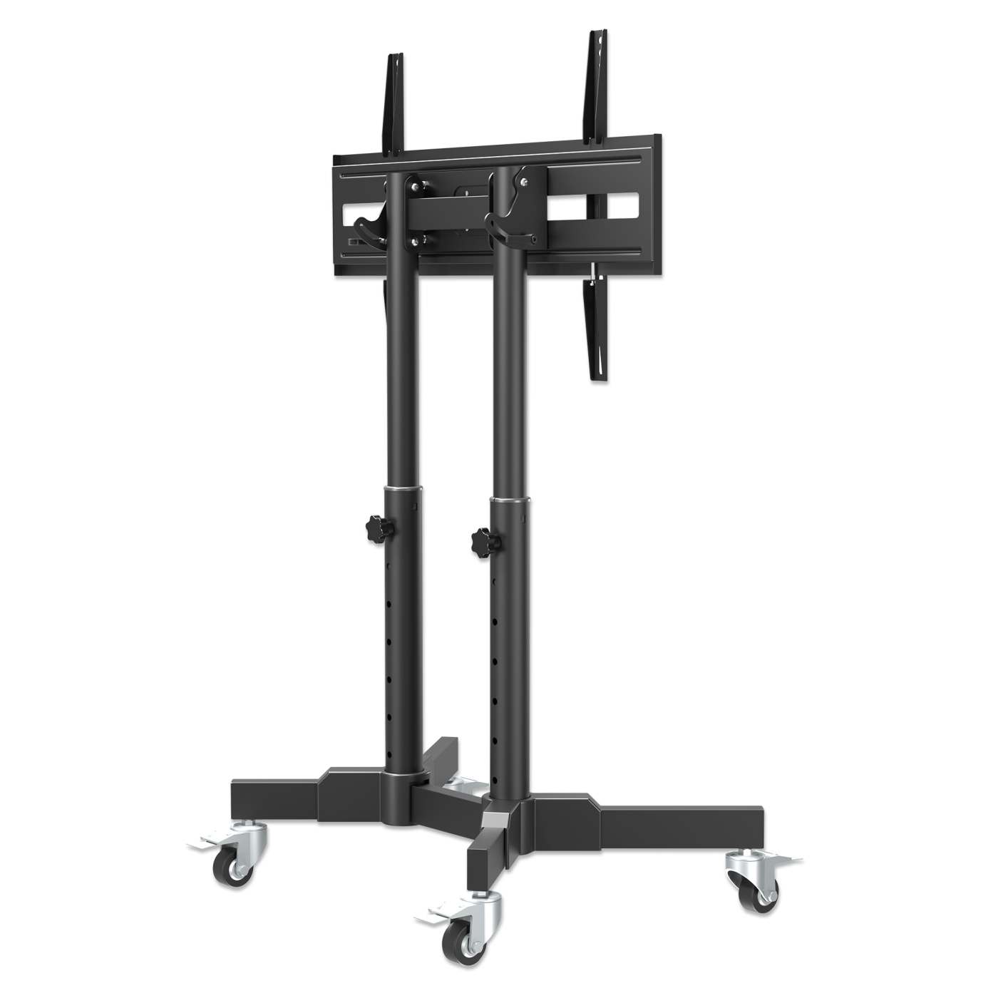 Soporte de carrito compacto con altura ajustable de TV para 23" a 70" Image 11