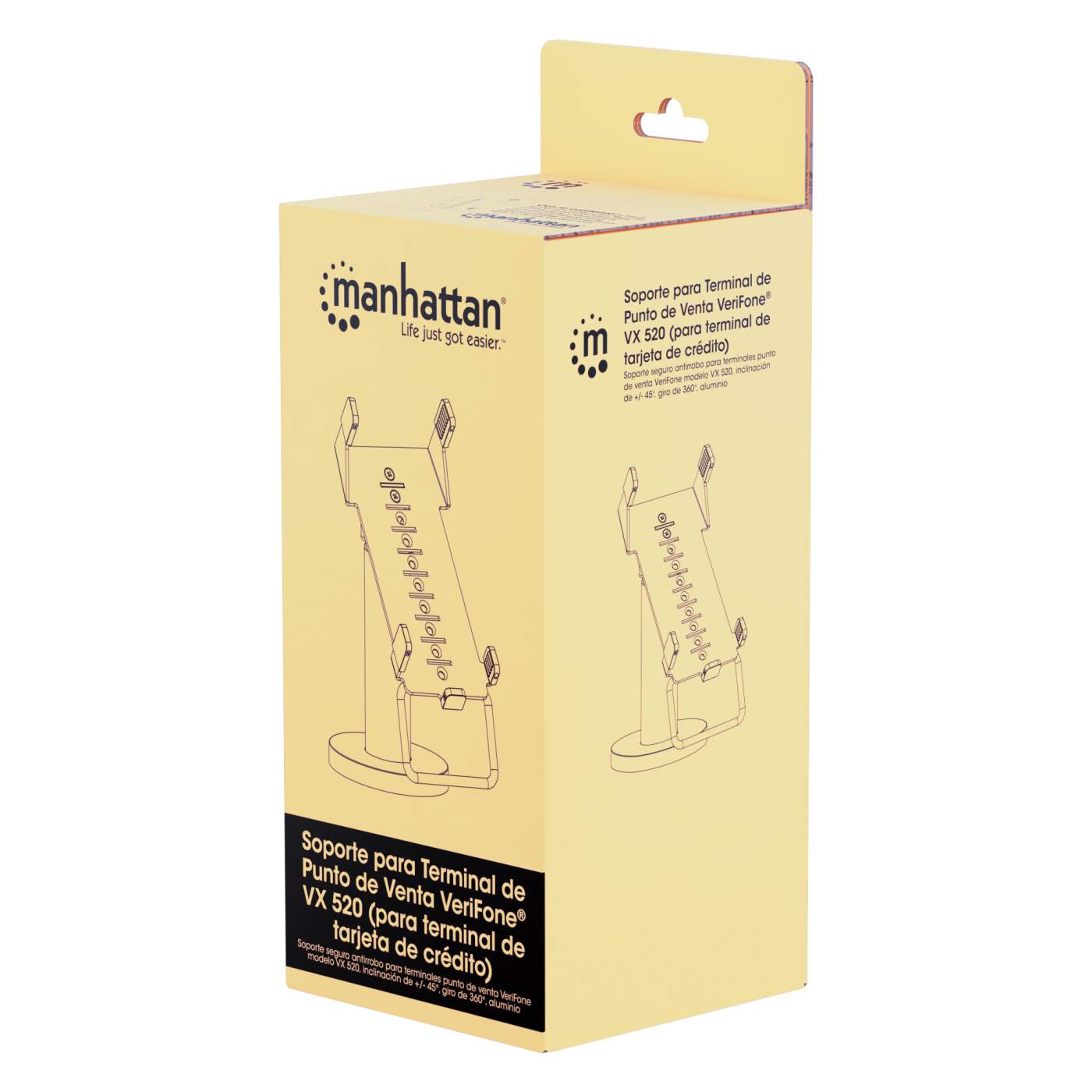 Soporte para Terminal de Punto de Venta VeriFone® VX 520 (para terminal de tarjeta de crédito) Packaging Image 2