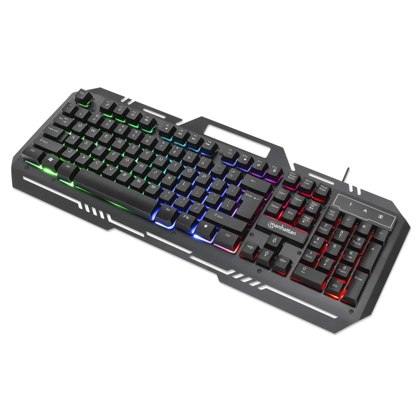 Teclado Gaming LED con pánel metálico para celular Image 1