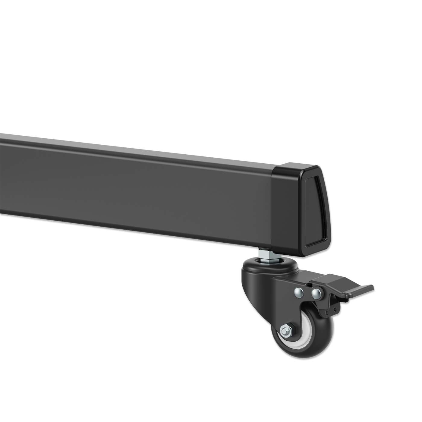 Carrito para TV multimedia de pantalla grande con ajuste de altura sin herramientas, para pantallas de 60" a 120" Image 13