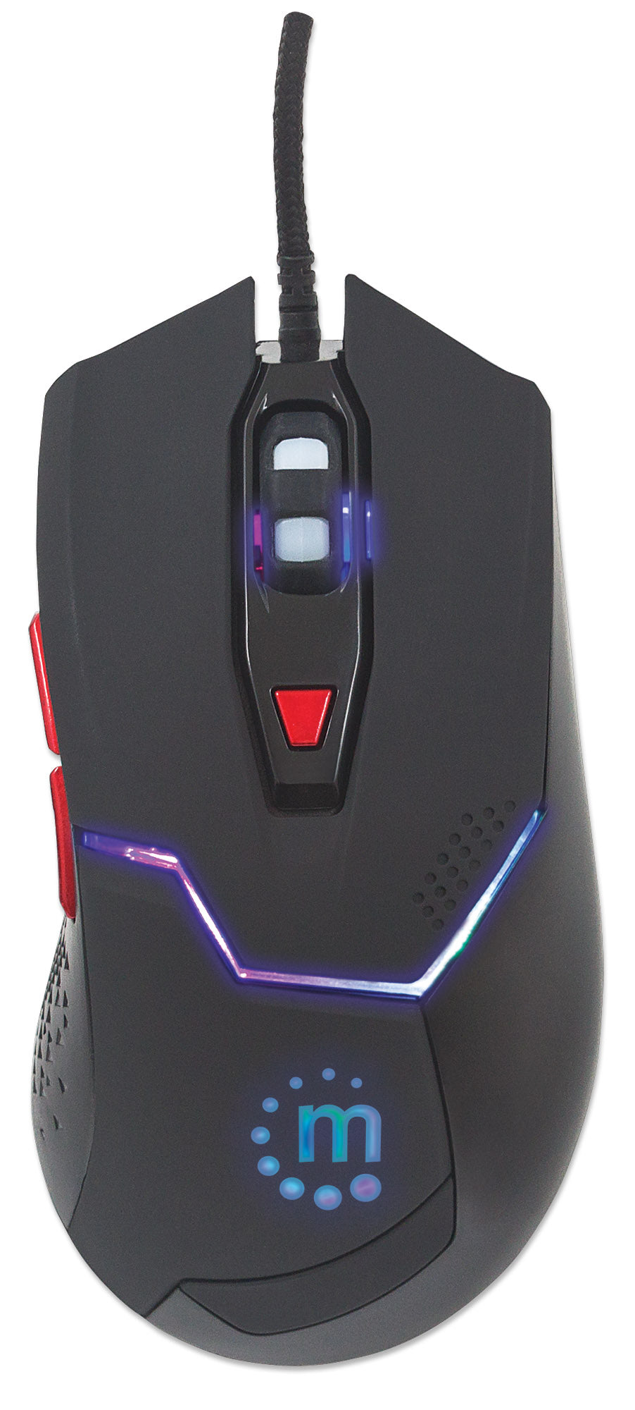 Ratón óptico cableado para videojuegos con LED Image 7