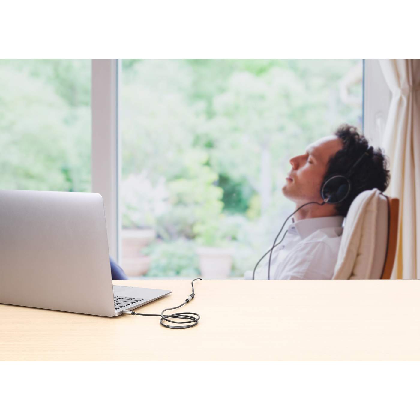 Extensión de Cable Auxiliar de Audio Estéreo Image 10