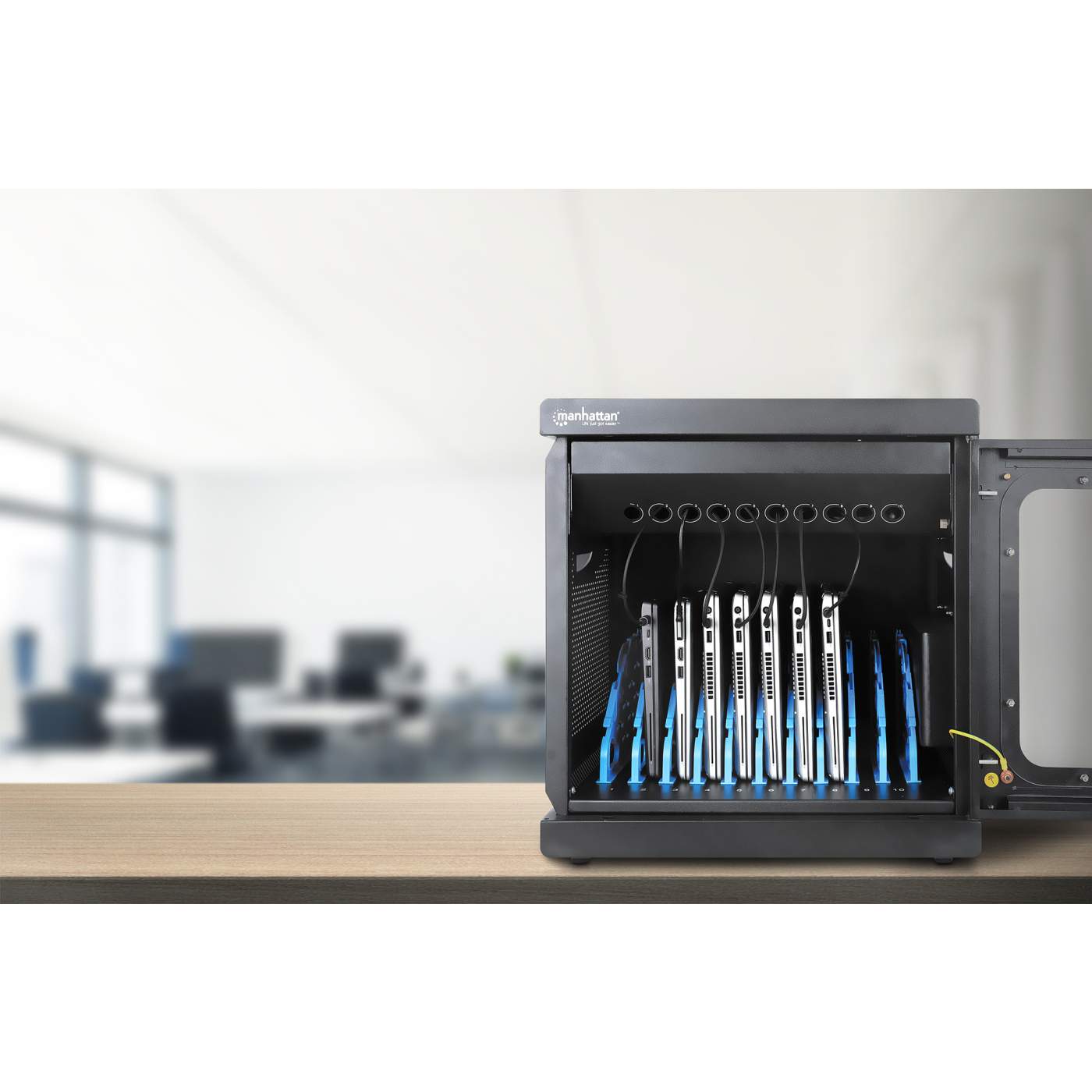 Gabinete de carga con 10 contactos de CA Image 12