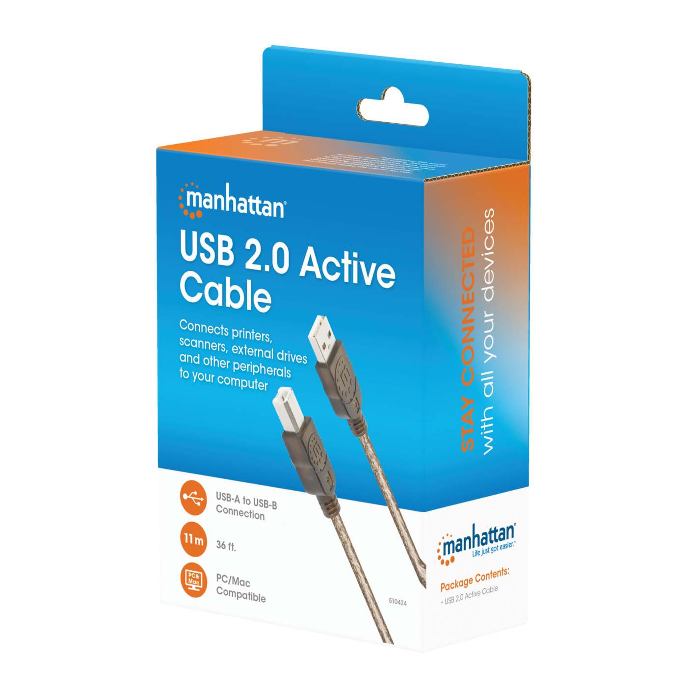 Cable de Extensión Activa USB de Alta Velocidad Packaging Image 2