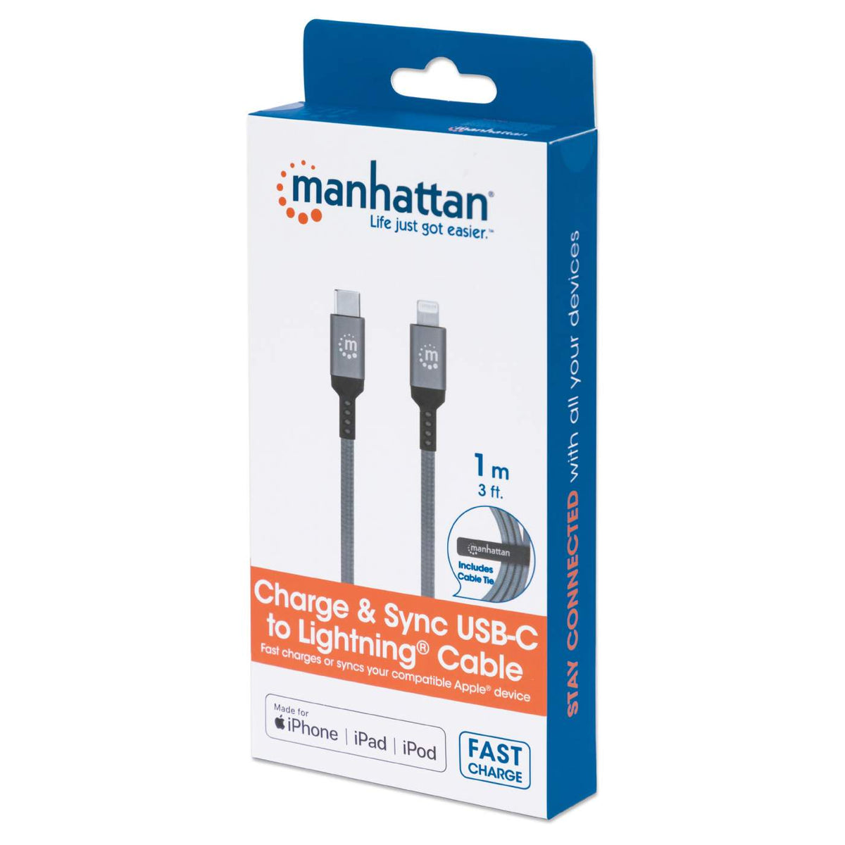 Cable USB-C a Lightning® para carga y sincronización (394192)