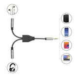 Adaptador de Auriculares en “Y” de un Plug a 2 salidas 3.5 mm Image 6