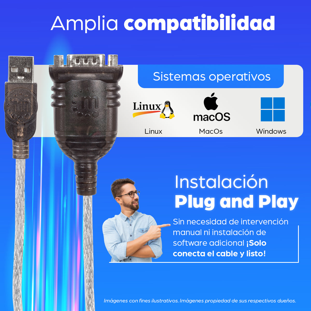 Convertidor USB a serie