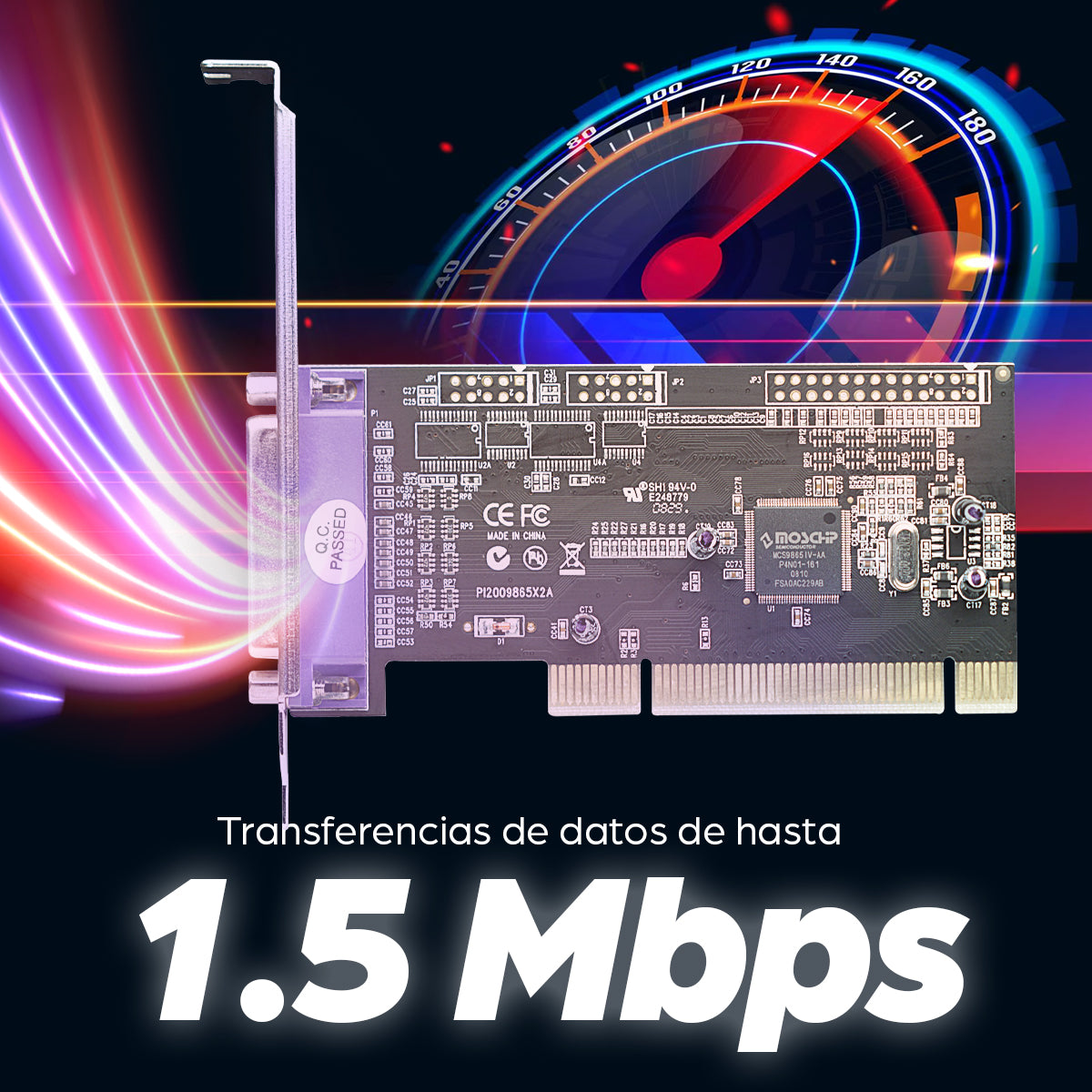 Tarjeta PCI con puerto Paralelo