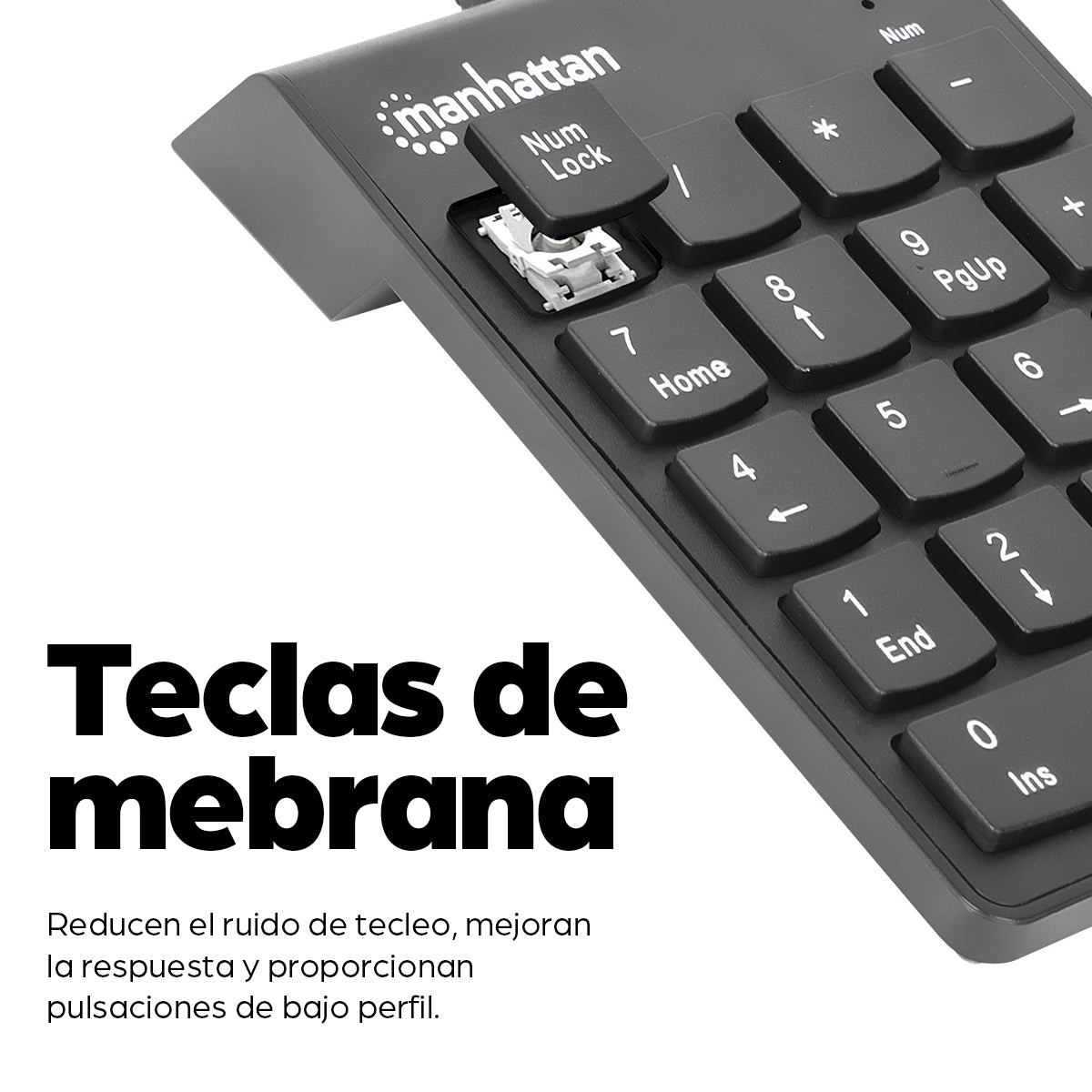 Teclado numérico alámbrico