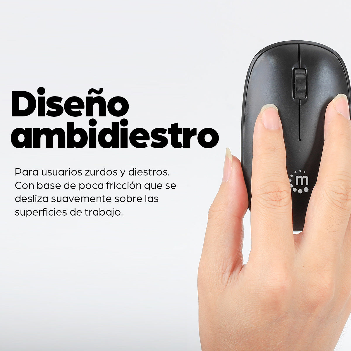 Mouse USB óptico inalámbrico MW3050