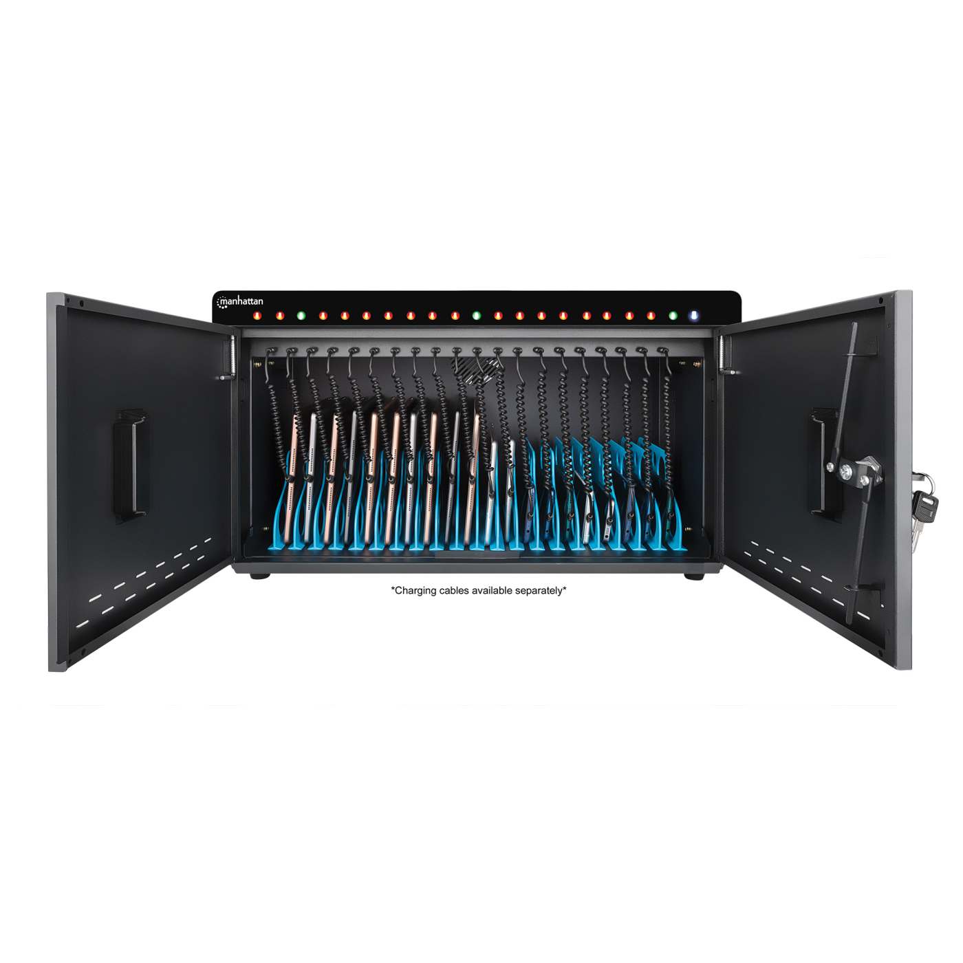 Gabinete profesional de carga con 20 puertos USB-C - 360 W Image 8