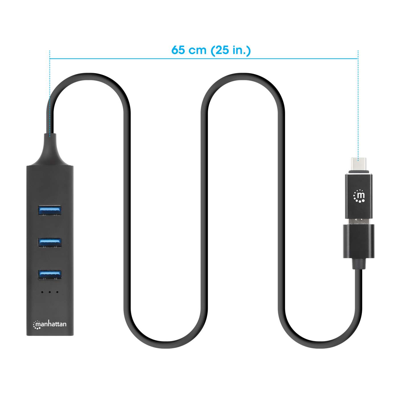 Adaptador de Red GB USB A/C con Hub V3.2 Image 5