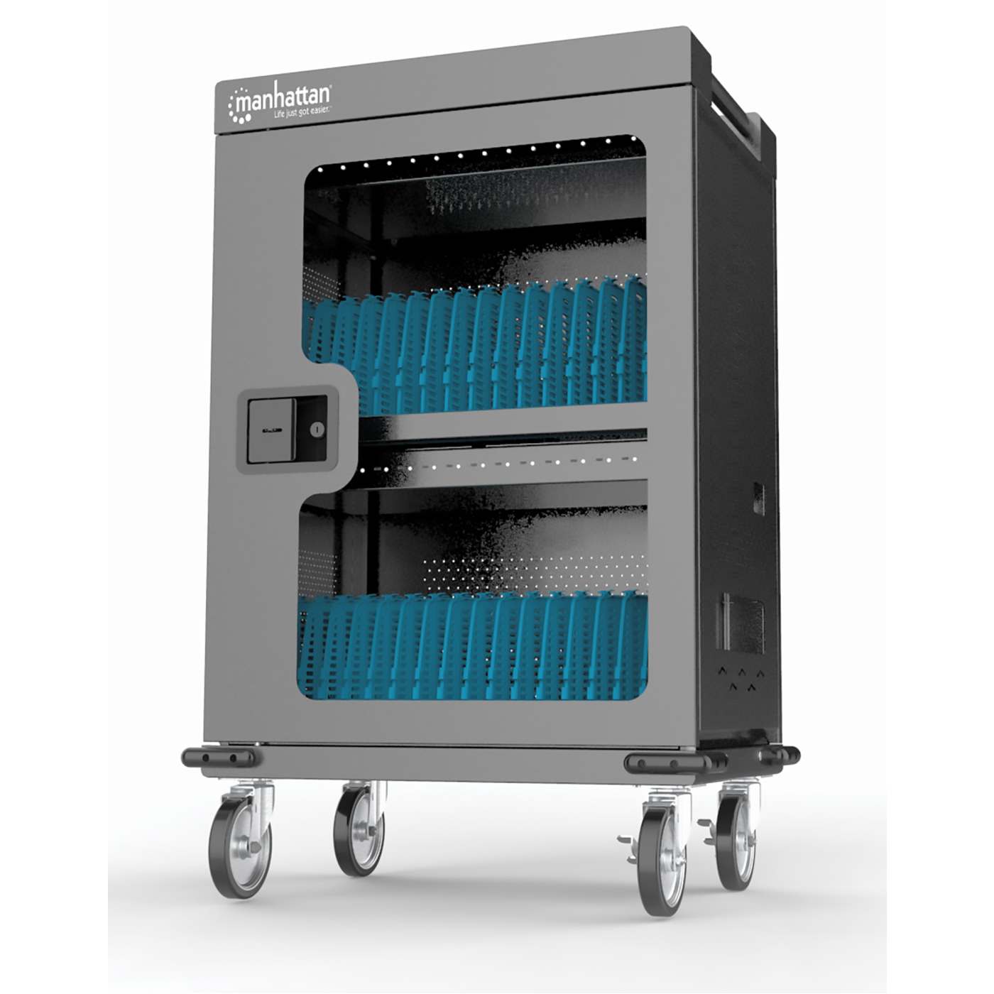 Carro de carga profesional con 32 puertos USB-C - 576 W Image 1