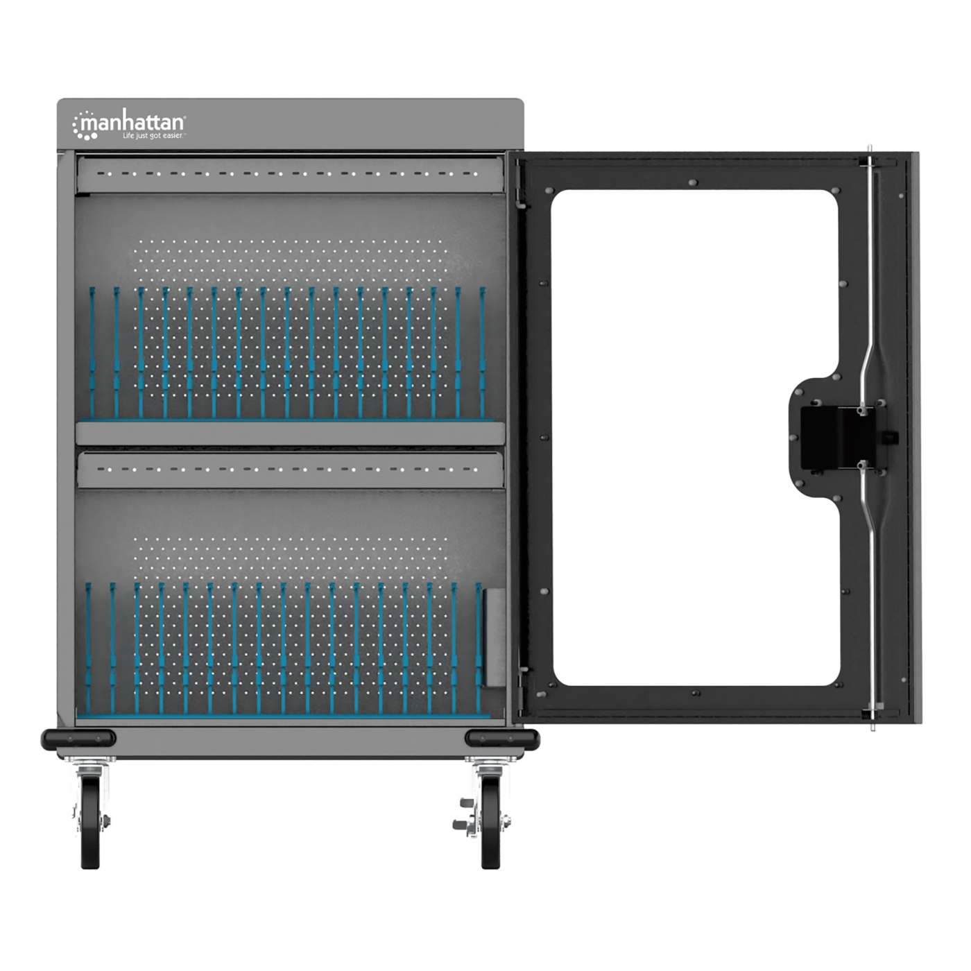 Carro de carga profesional con 32 puertos USB-C - 576 W Image 5