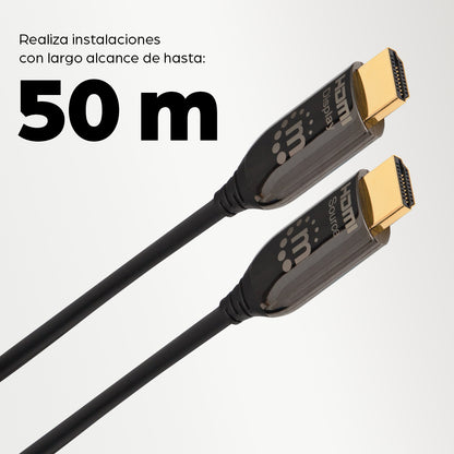 Cable HDMI Óptico Activo con Clasificación Plénum