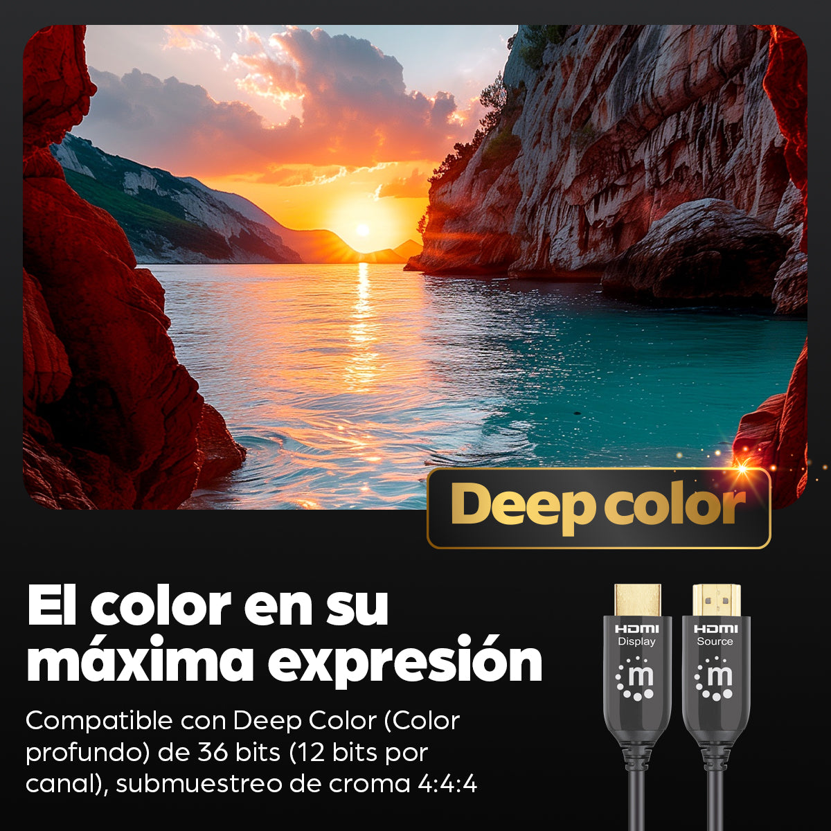 Cable Óptico Activo HDMI Certificado 8K@60Hz