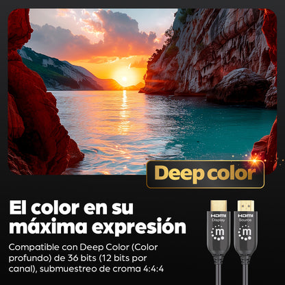 Cable Óptico Activo HDMI Certificado 8K@60Hz