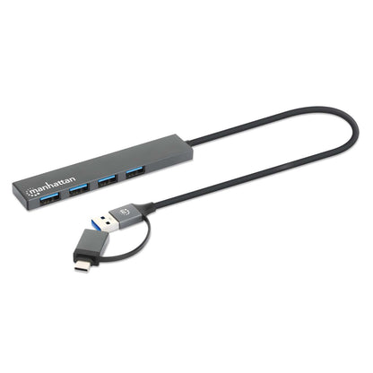 Hub de 4 puertos USB-A 3.2 Gen 1 con conector adaptable de USB-A a USB-C Image 3