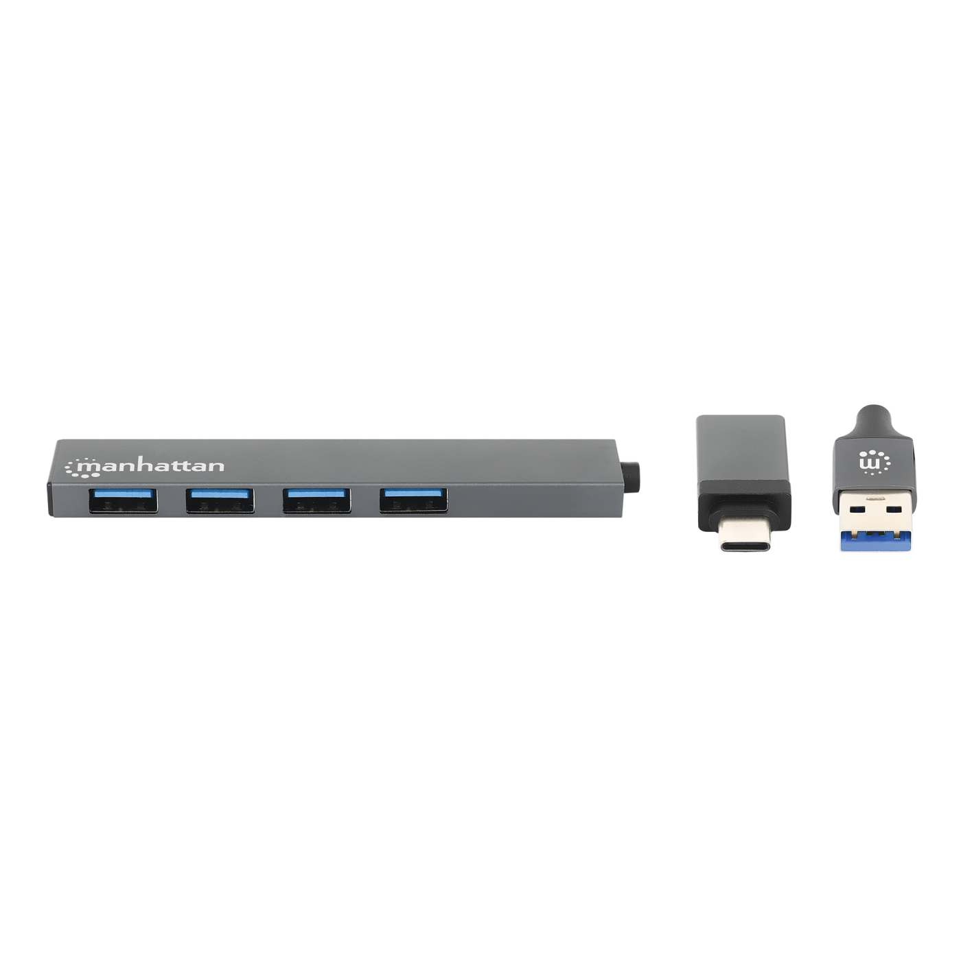 Hub de 4 puertos USB-A 3.2 Gen 1 con conector adaptable de USB-A a USB-C Image 4