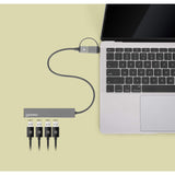 Hub de 4 puertos USB 3.2 Gen 1 con conector adaptable a Tipo C o Tipo A Image 6