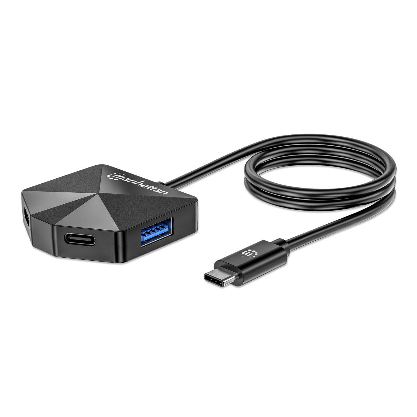 Hub USB-C/ A 3.2 con 4 puertos 2 USB-A y 2 USB-C Image 1