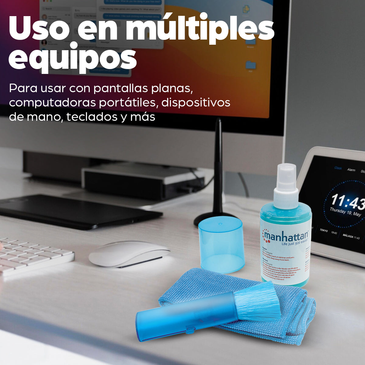 Kit de Limpieza de Pantallas LCD
