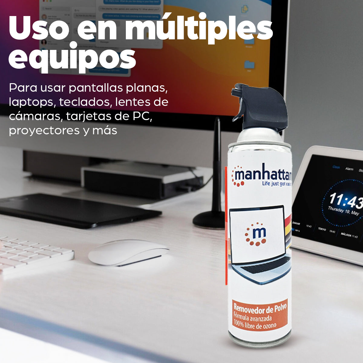 Removedor de polvo (Aire comprimido)