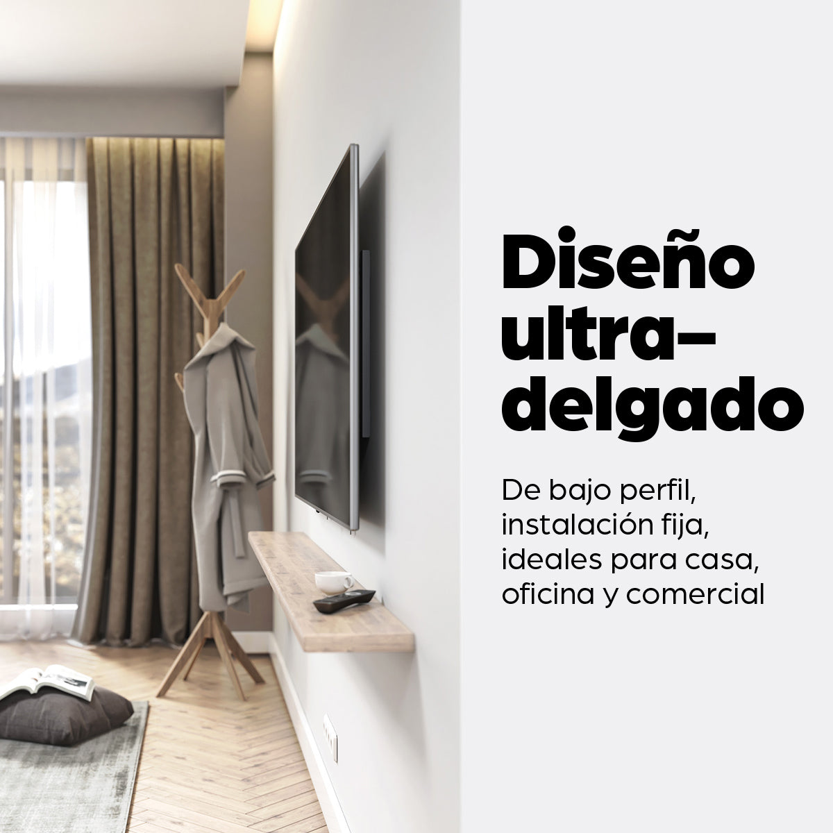 Soporte para TV con montaje en pared