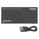 Splitter HDMI con 4 puertos 4K y reductor de escala Image 7