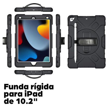 Funda rígida de uso rudo para iPad® de 10.2" (8ª y 9ª Gen)
