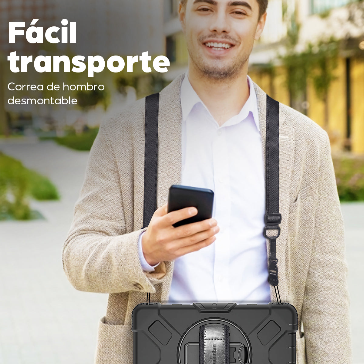 Funda rígida de uso rudo para Samsung Galaxy Tab® A9 (8.7")