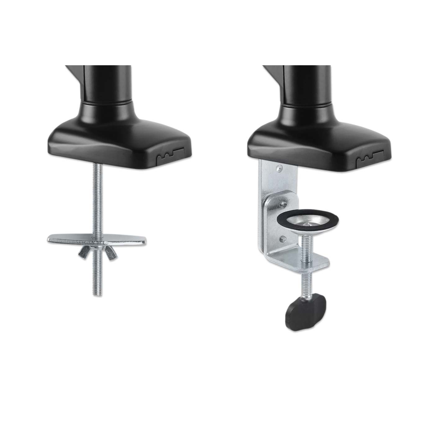 Soporte de aluminio con pistones de gas para dos monitores Image 7