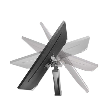 Soporte de aluminio con pistones de gas para dos monitores Image 10