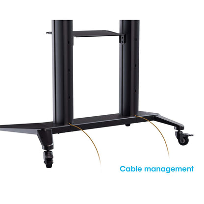 Soporte de aluminio para TV de ultra alta resistencia con ruedas Image 13