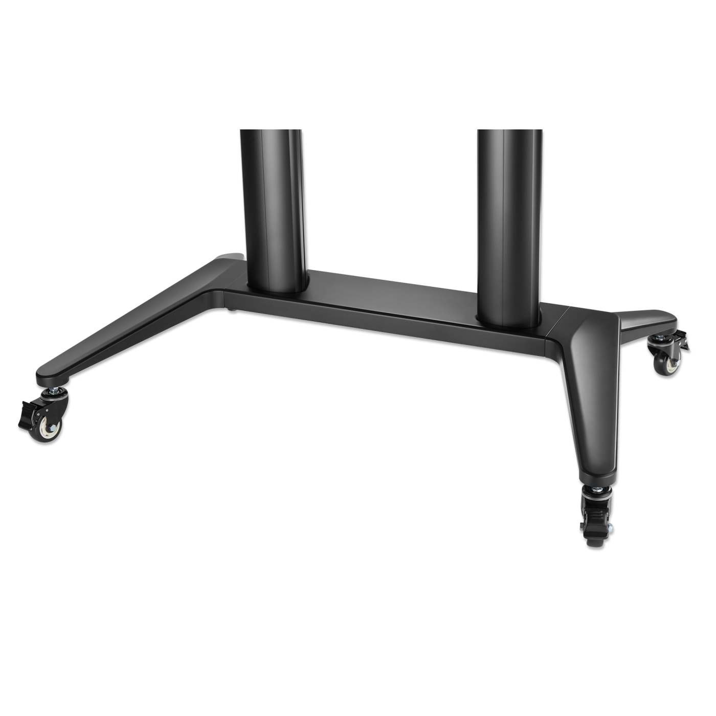 Soporte de aluminio para TV de ultra alta resistencia con ruedas Image 8