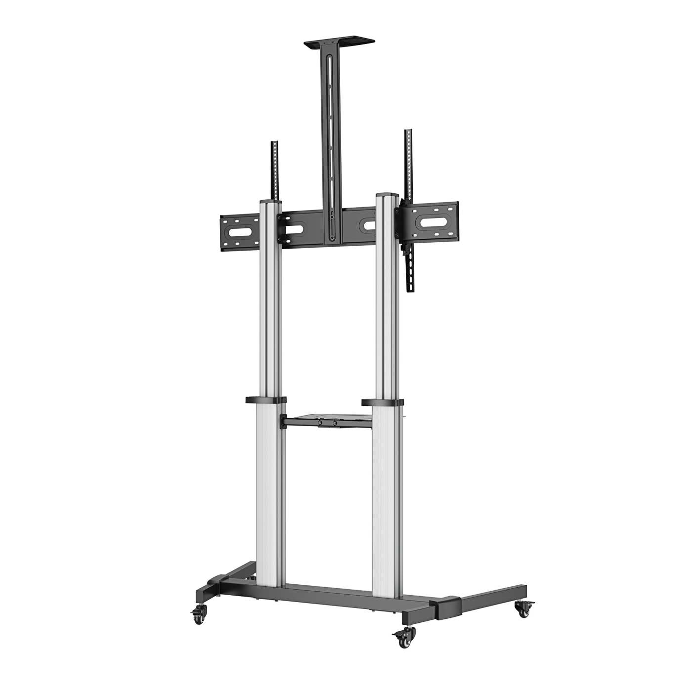 Soporte de aluminio ajustable en altura para TV multimedia, de 60» a 100 Image 6