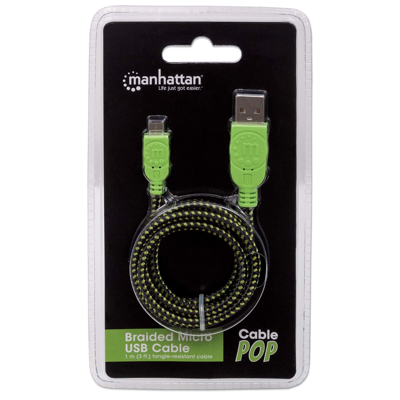 Cable Micro-B USB de Alta Velocidad con recubrimiento textil  Packaging Image 2