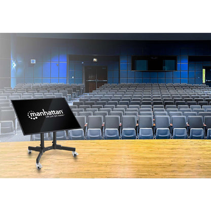 Soporte de carrito compacto con altura ajustable de TV para 23" a 70" Image 2
