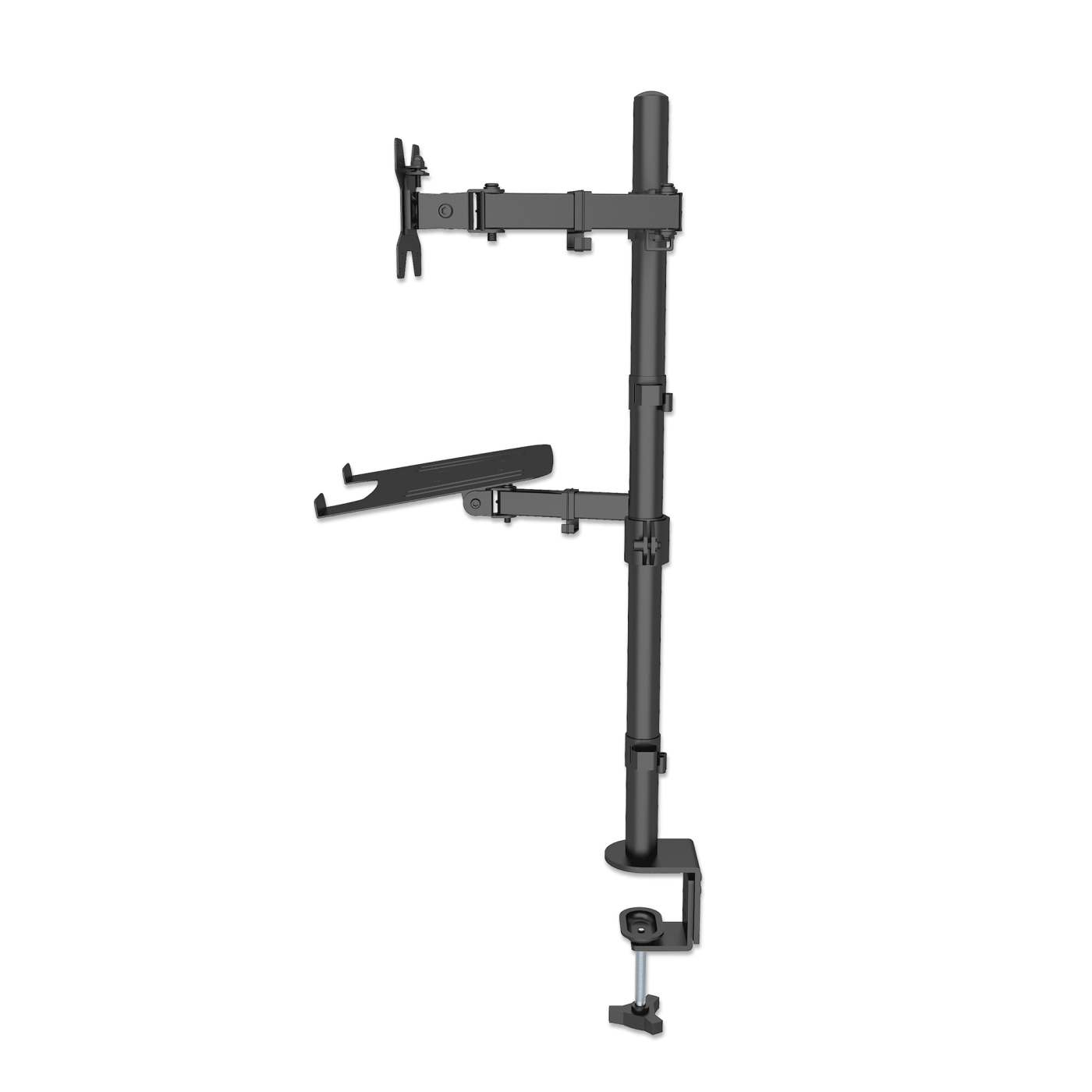 Soporte combinado de escritorio para laptop y monitor de 13" a 32" Image 6