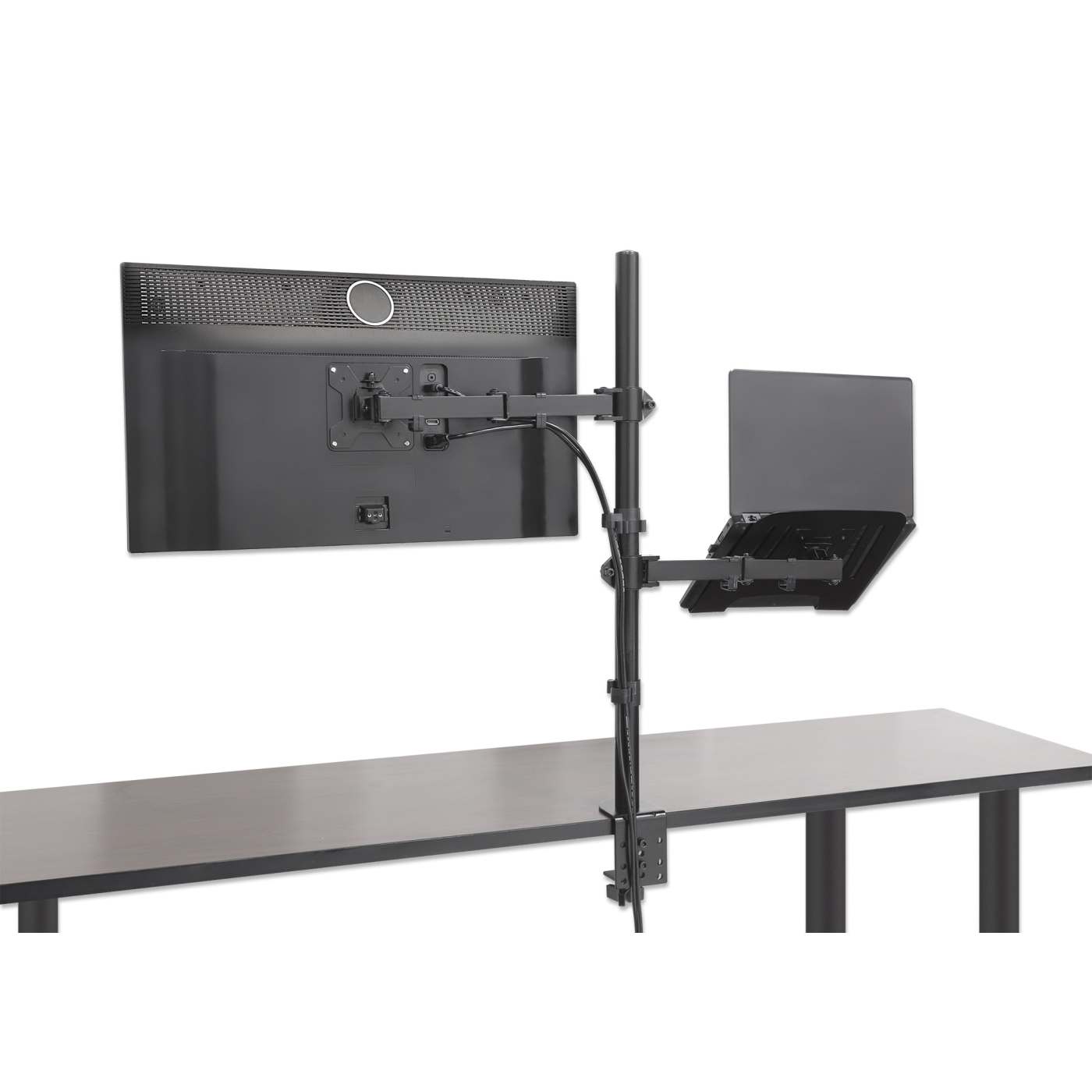 Soporte combinado de escritorio para laptop y monitor de 13" a 32" Image 8