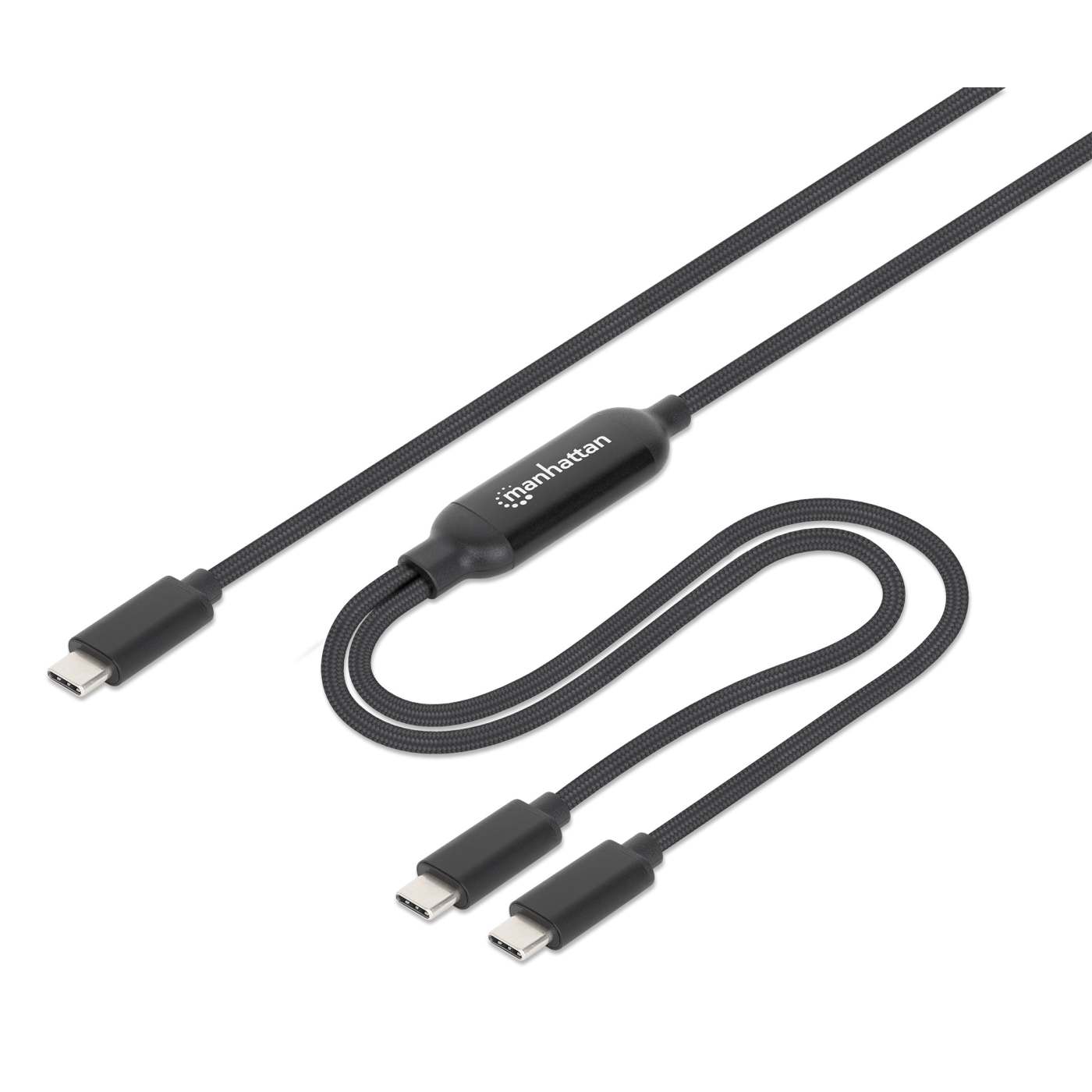 Cable de carga USB-C doble 100 W, 2 m (7 ft) Image 1