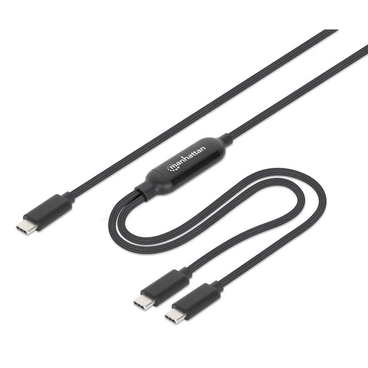 Cable de carga USB-C doble 100 W, 2 m (7 ft) Image 1
