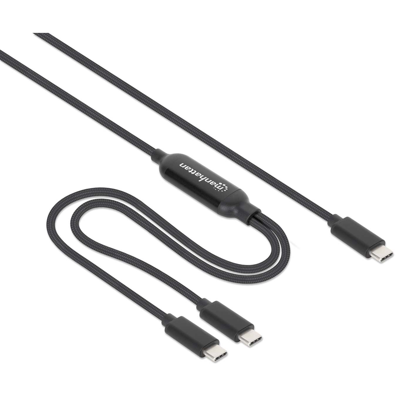 Cable de carga USB-C doble 100 W, 2 m (7 ft) Image 3