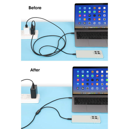 Cable de carga USB-C doble 100 W, 2 m (7 ft) Image 5