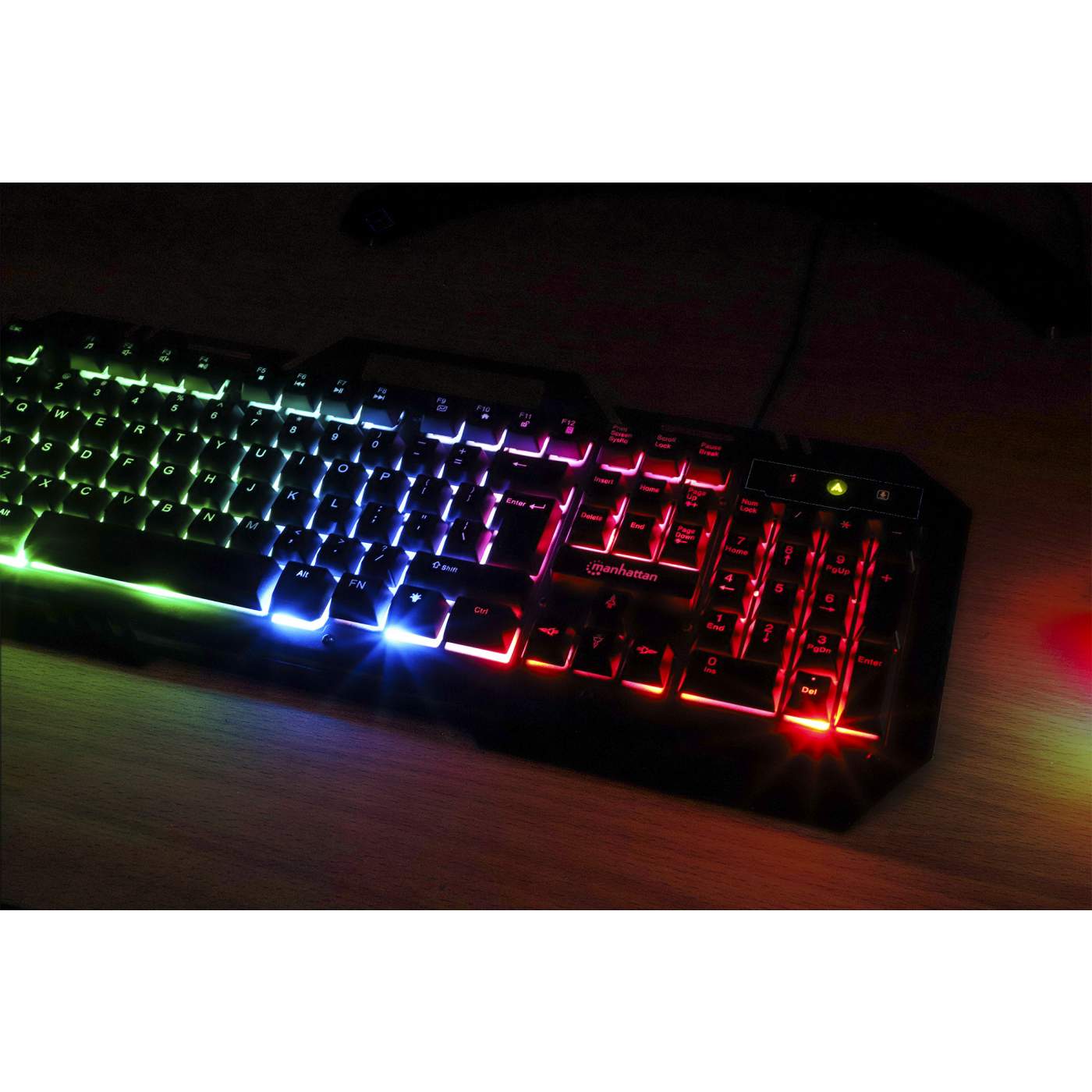 Teclado Gaming LED con pánel metálico para celular Image 11