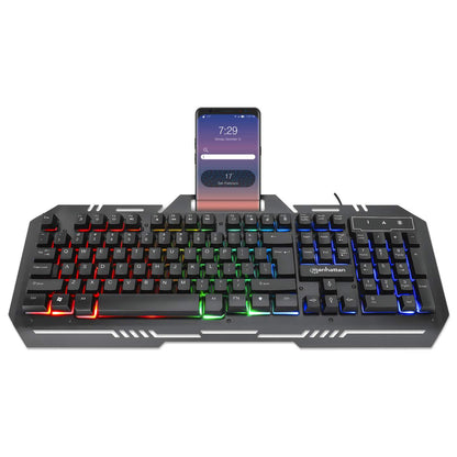 Teclado Gaming LED con pánel metálico para celular Image 4