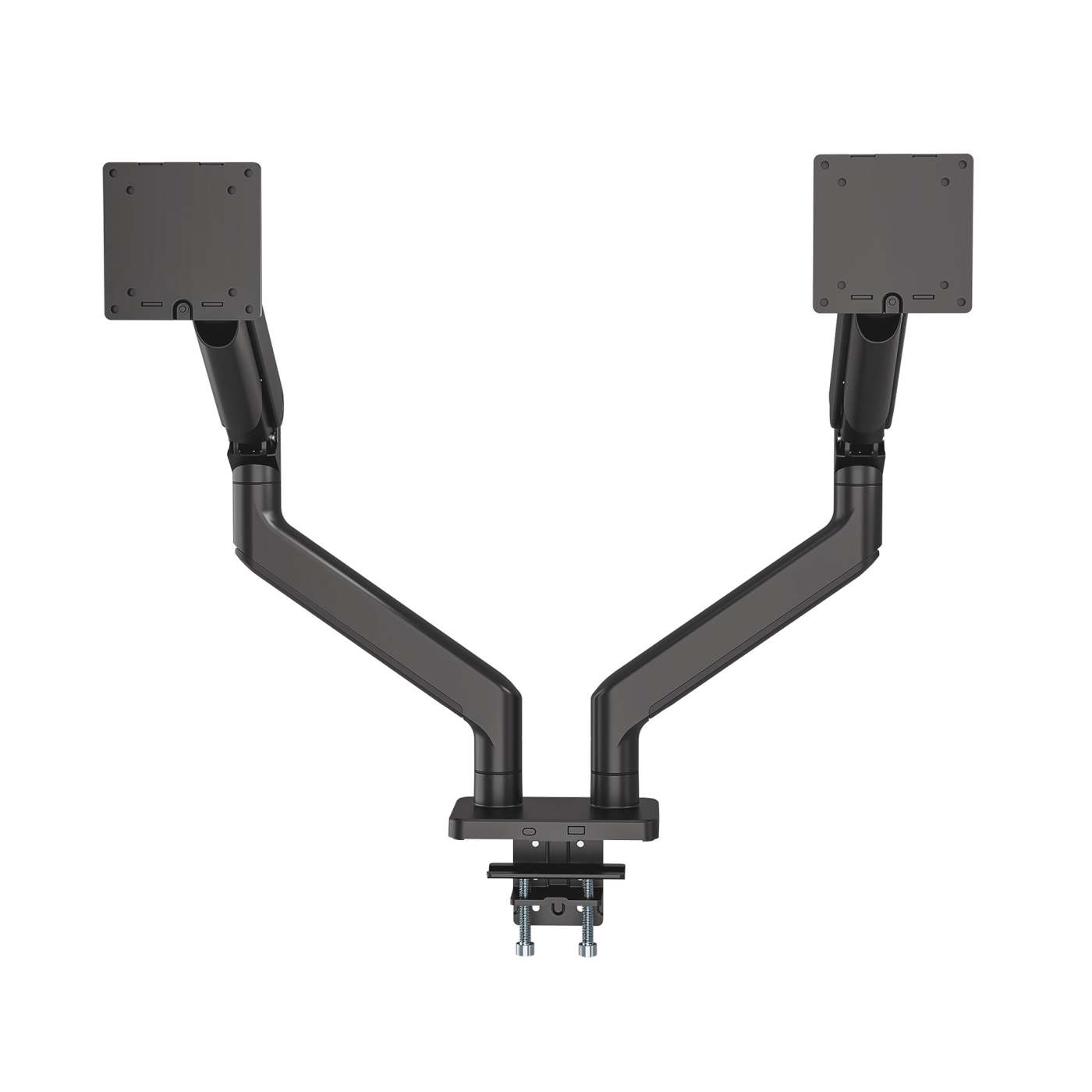 Soporte de aluminio con sistema de pistón para 2 monitores de 17" a 45" Image 5