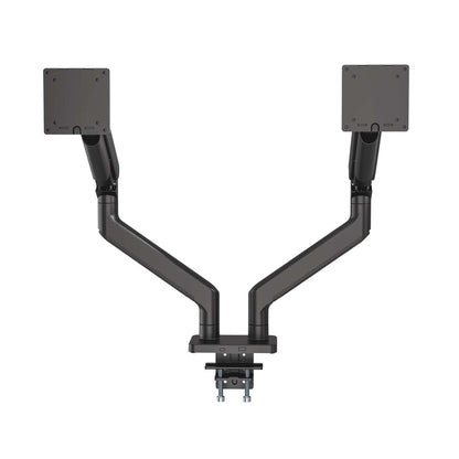 Soporte de aluminio con sistema de pistón para 2 monitores de 17" a 45" Image 5